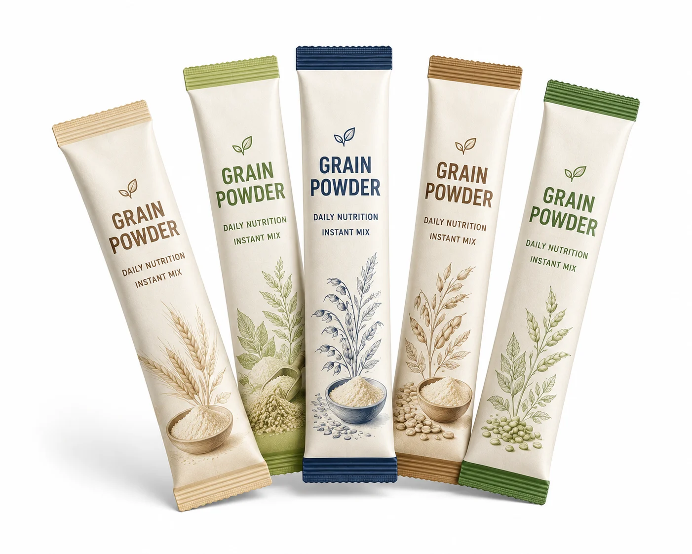 Powder stick roll film example