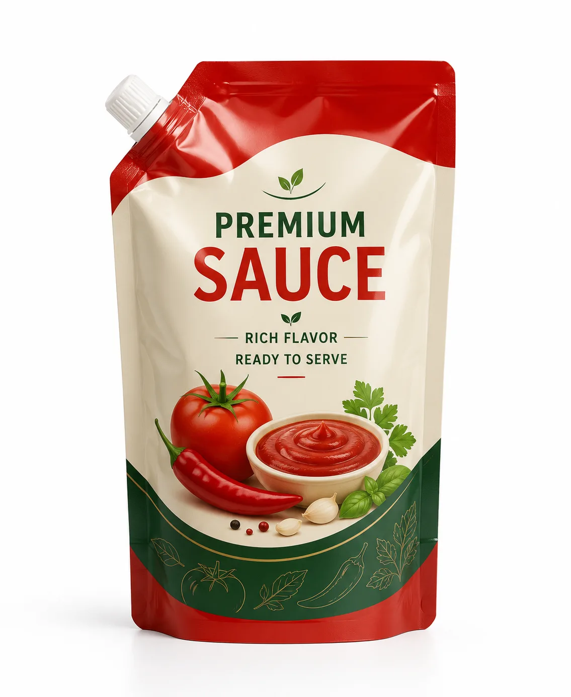 Sauce packaging application