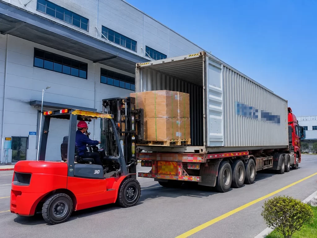 Container Loading & Export Shipment